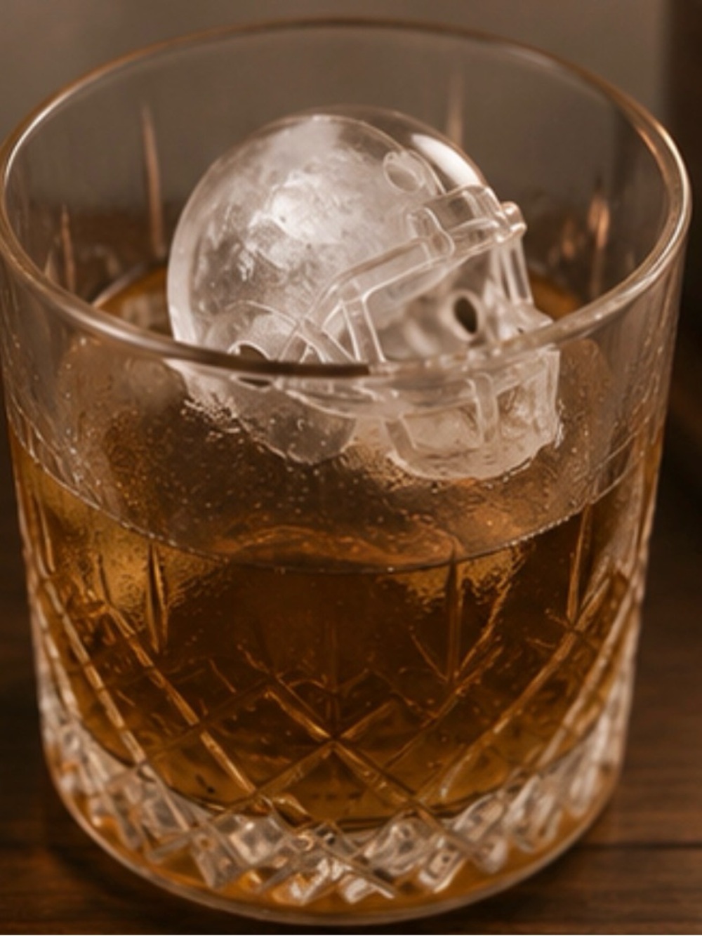 Silicone Super Bowl Football Helmet Ice Mold